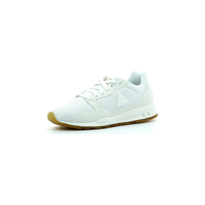 Le Coq Sportif Lcs R900 W Sparkly Optical Blanc - Chaussures Baskets Basses Femme